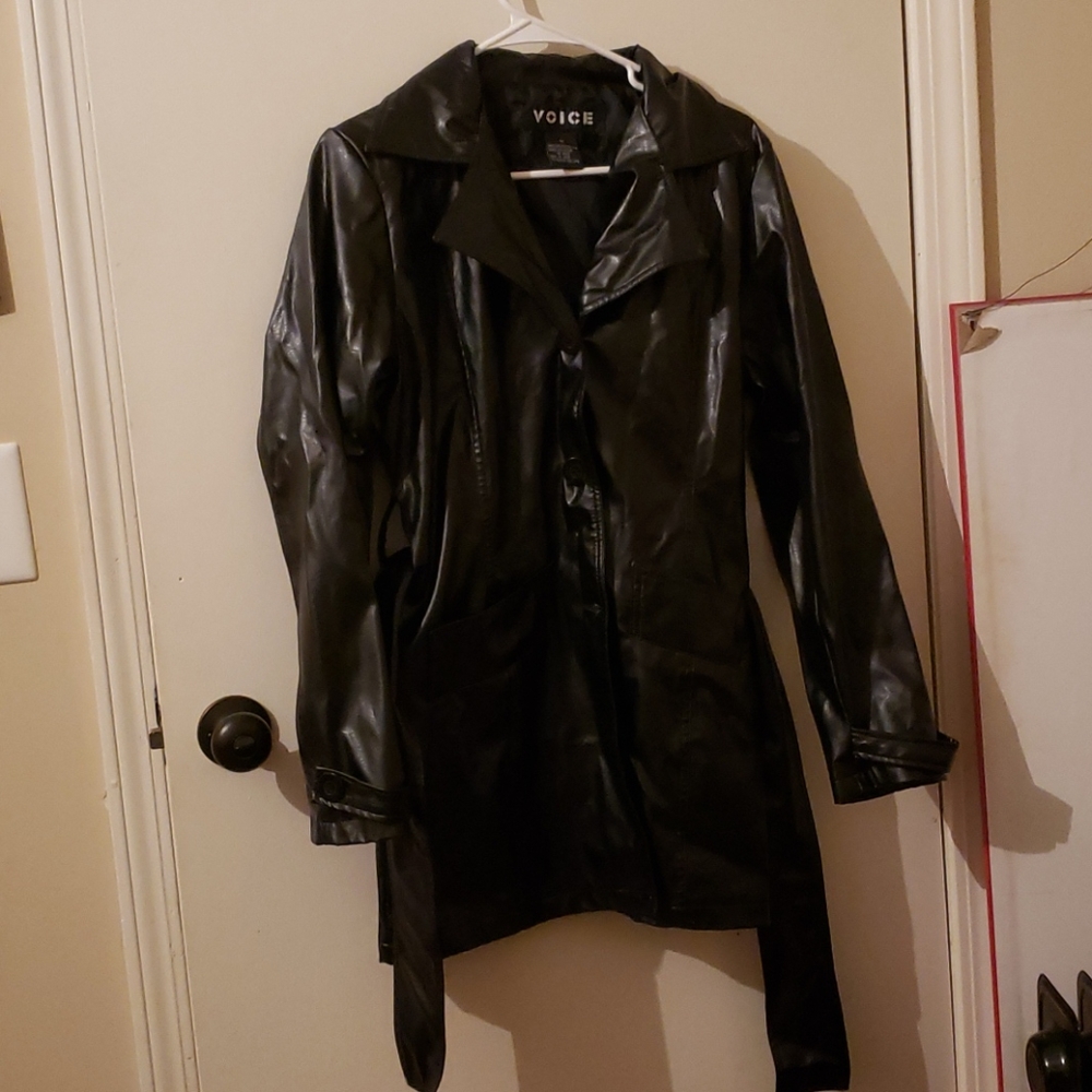 Voice faux leather jacket